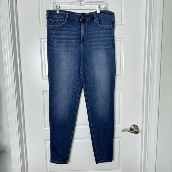William Rast Womens Sculpted High Rise Blue Denim Skinny Jeans Size 33 - Picture 13 of 13
